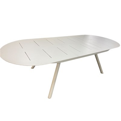 Udtrækkeligt spisebord med terrasse